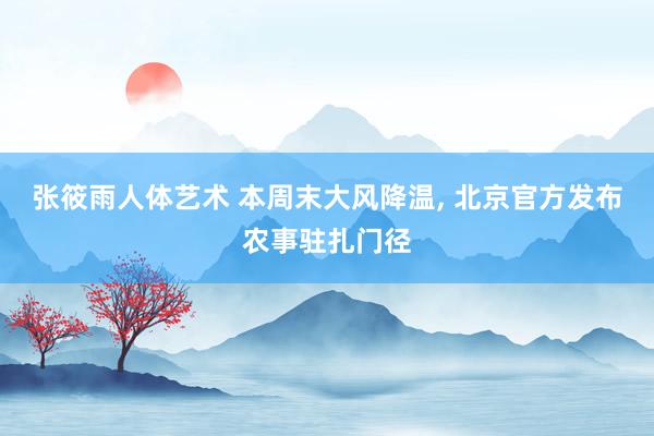 张筱雨人体艺术 本周末大风降温， 北京官方发布农事驻扎门径